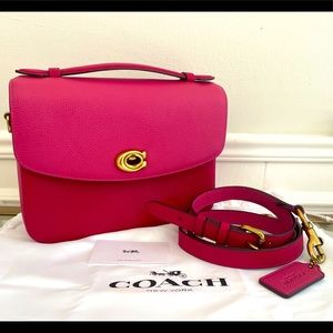 Coach Cassie Colorblock Crossbody Bright Cherry